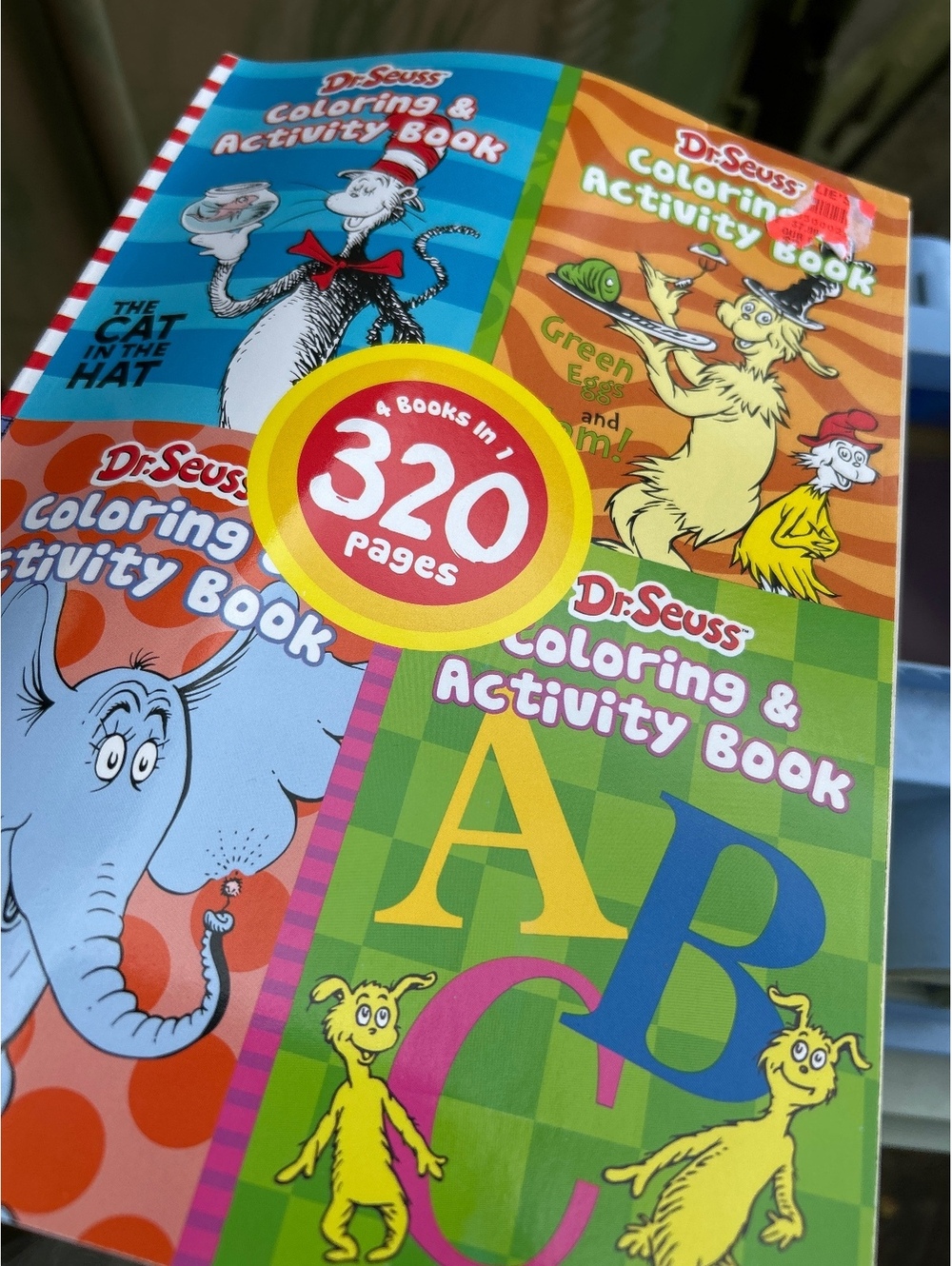 Dr. Seuss Coloring & Activity Book Collection - 320 Pages